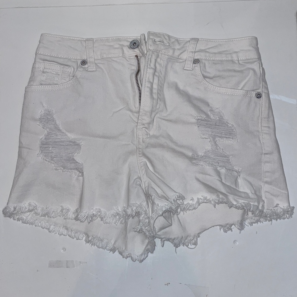 JustUSA white jean shorts size M